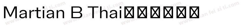 Martian B Thai字体转换